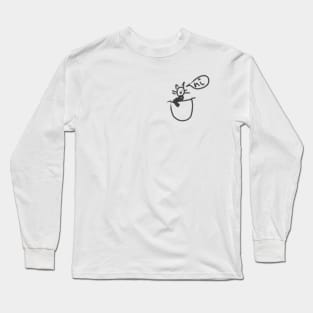 Pocket Cat Long Sleeve T-Shirt